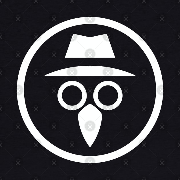 Plague Doctor Icon (White) by inotyler